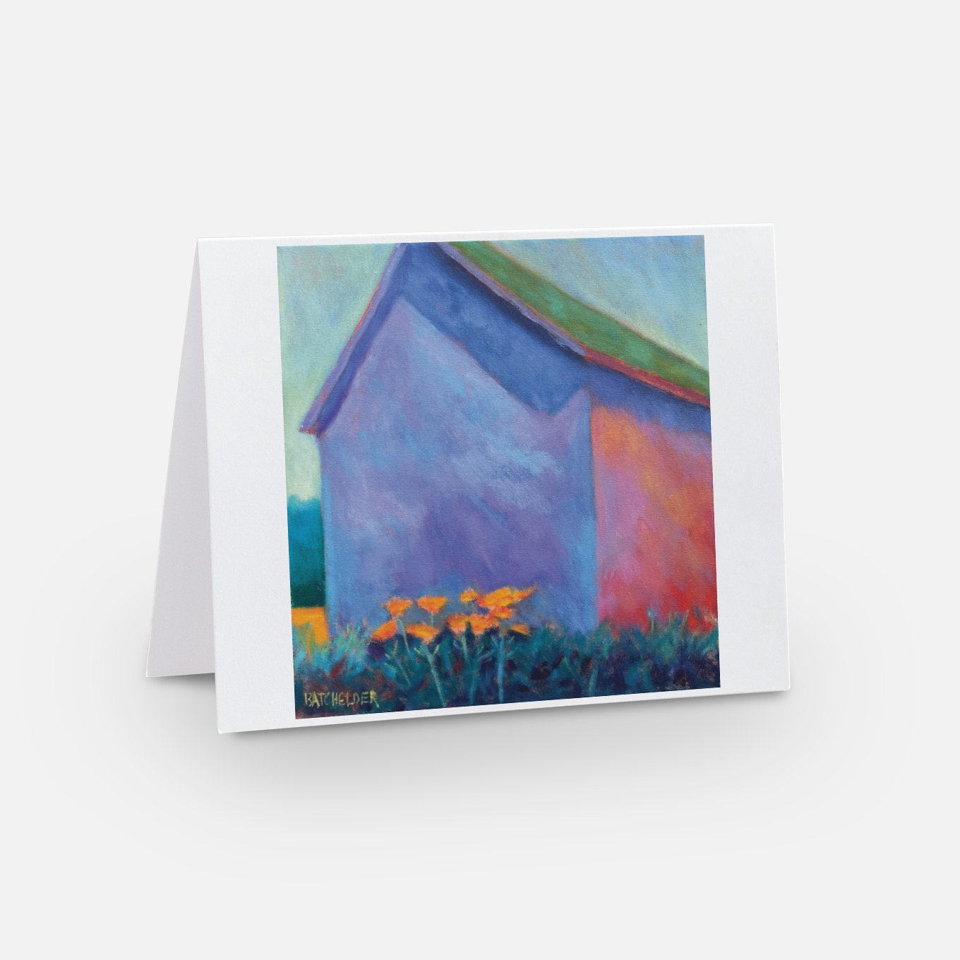 "Weathered" Note Card