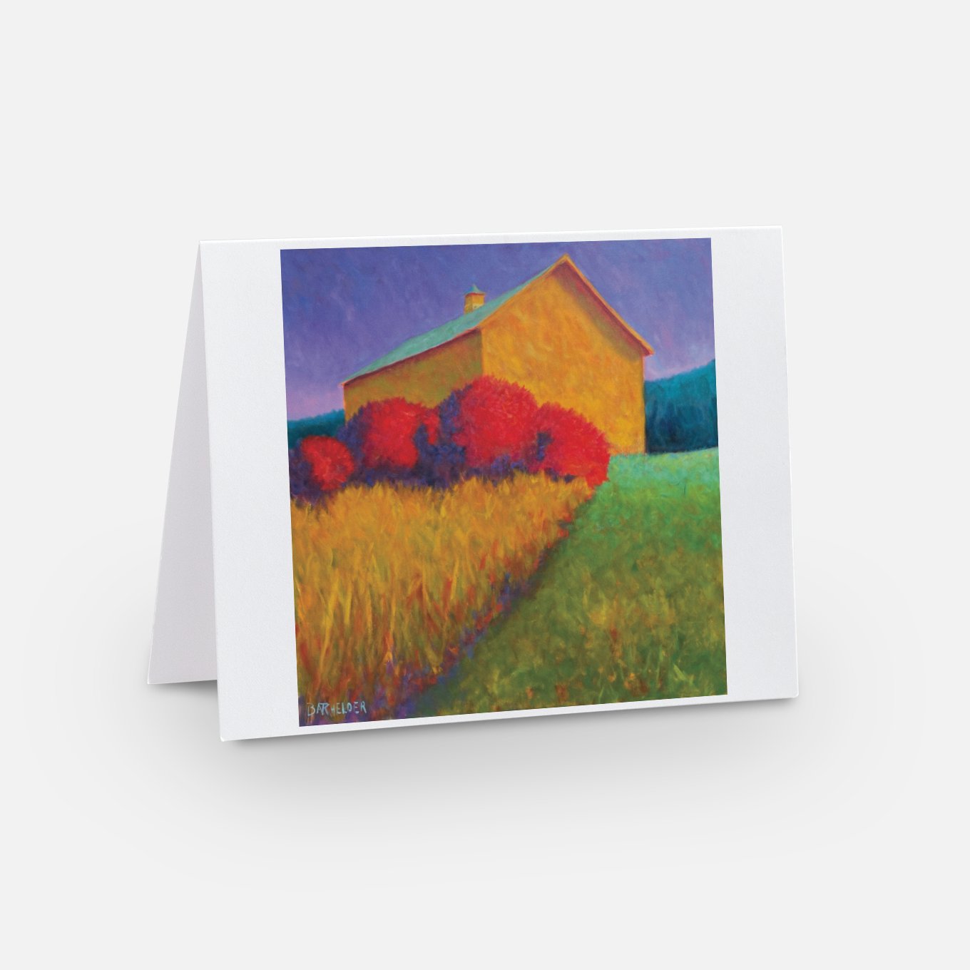 "Fall Blueberry" Note Card