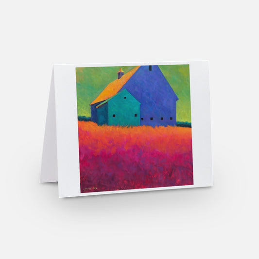 "Meadowfire" Note Card
