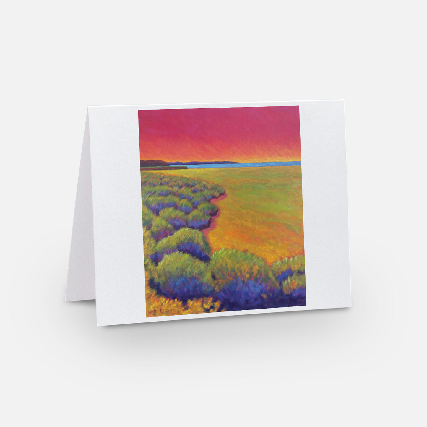 "View to South Beach" Note Card